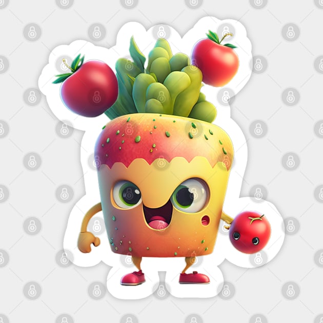 Tutti Fruity Sticker by JGodvliet